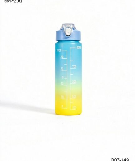 Botella deportiva con diseño degradé B07