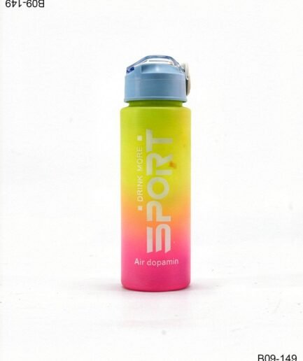 Botella deportiva con diseño degradé B09