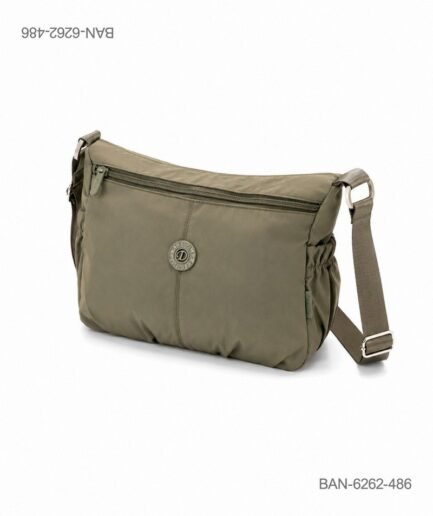 Bolso Bandolera Casual con Diseño Plisado - Color Verde BAN6262