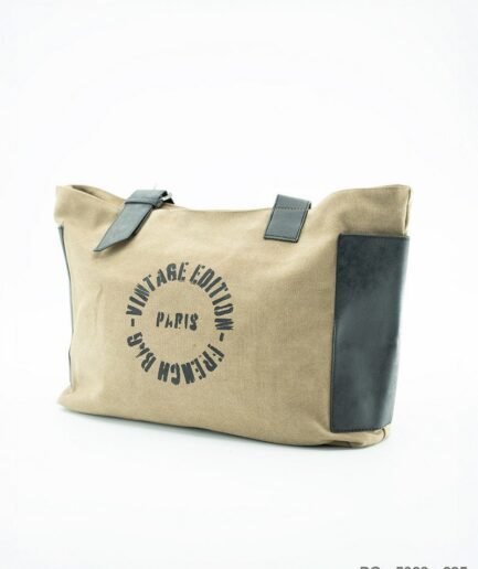 Tote Bag Vintage París Beige BO5003