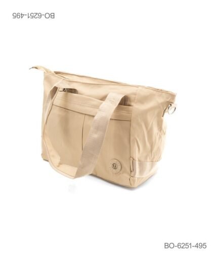 Bolso Tote Casual Multifuncional - Color Beige BO6251