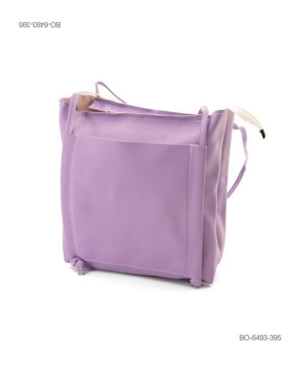 Bolso Tote Casual en Color Lavanda BO6493