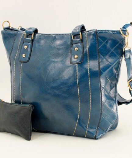 Cartera tipo bolso con necessaire C3583
