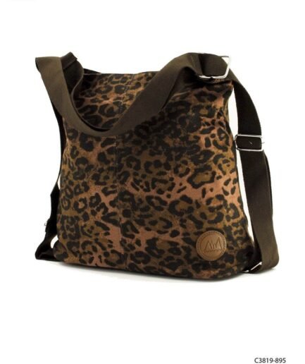 Bandolera animal print con correa ajustable C3819