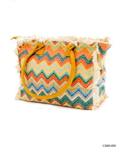 Bolso de estilo bohemio colorido C3864