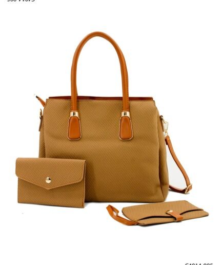 Cartera asas largas, correa y accesorios C4014