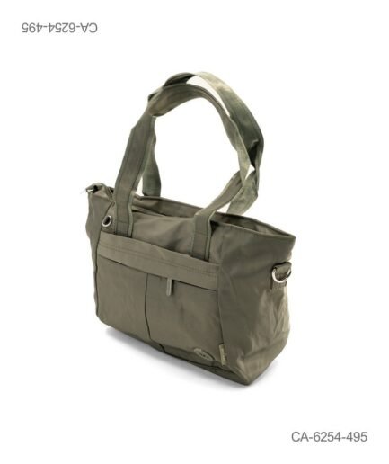Bolso Tote Casual de Estilo Urbano y Funcional - Color Verde Militar CA6254