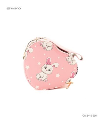 Cartera Pequeña con Motivos Infantiles y Acabado Brillante CA6449