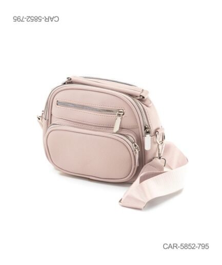 Cartera Bandolera Multifunción Utility – en Rosa Viejo CAR5852