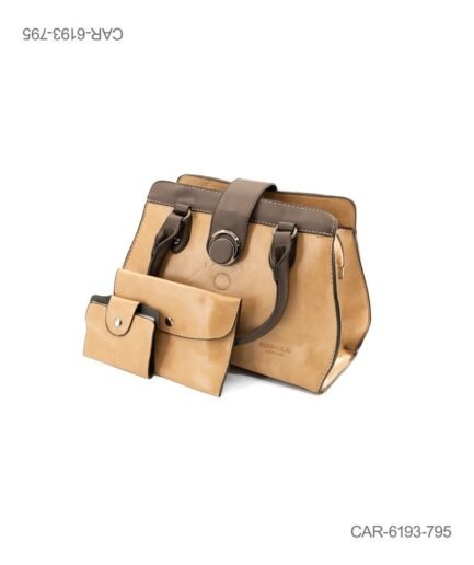 Bolso de mano estructurado y monedero a juego CAR6193