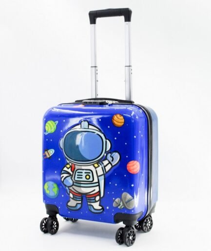 Valija infantil con ruedas giratorias y manija telescópica D157