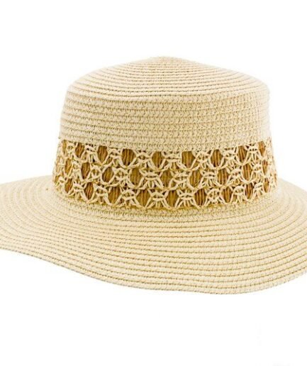 Sombrero con banda calada G5603