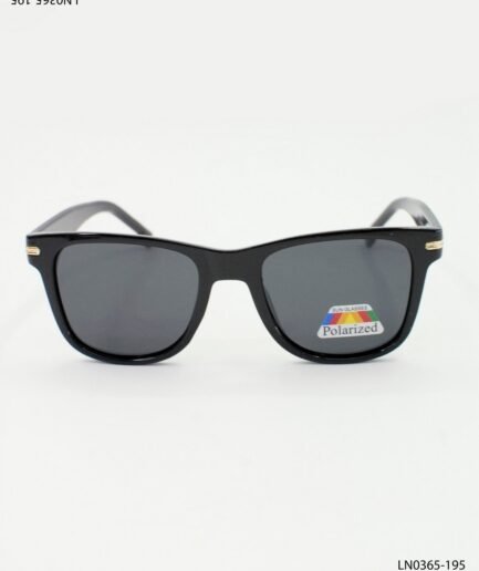Lentes de sol polarizados con detalles dorados LN0365