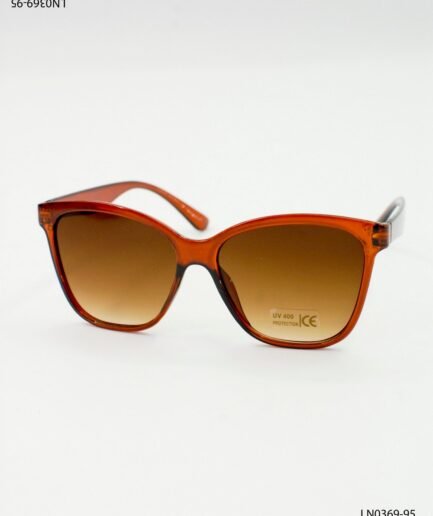 Lentes de sol con marco translúcido y protección UV400 LN0369