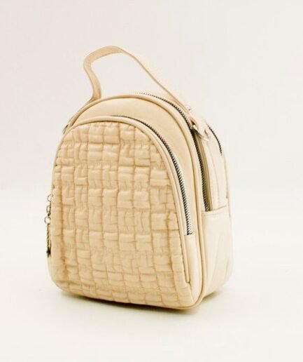 Mochila mediana frente texturado M0731