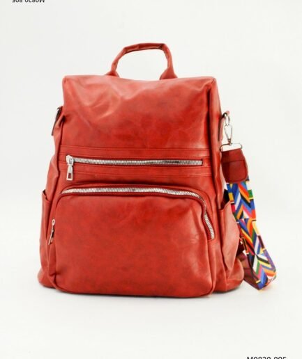 Mochila con bolsillo y asa M0820