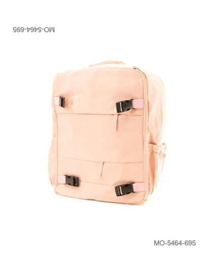 Mochila de Lona Grande Unisex Color Rosa Trabajo Viaje MO5464