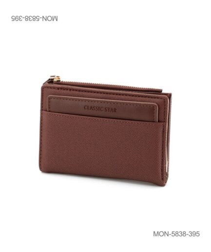 Billetera Tarjetero Slim con Monedero "Classic Star" MON5838