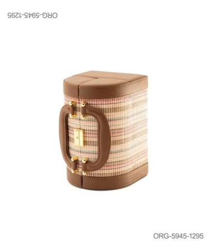 Organizador de Joyas Elegante con Cierre Metálico – Estilo Clásico ORG5945