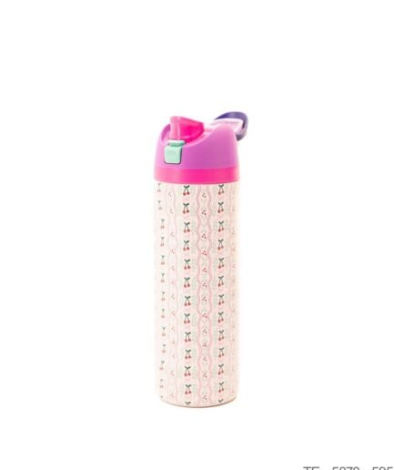 Botella Térmica con Estampado y Tapa Rebatible TE5070