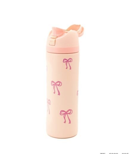 Botella Térmica con Estampado y Tapa Rebatible TE5083